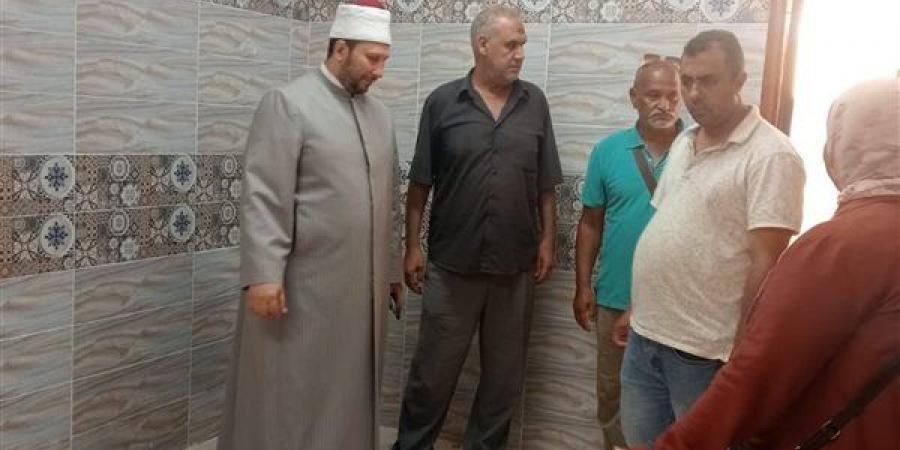 منطقة الإسكندرية الأزهرية تستلم أعمال صيانة معهد طاهر القويري