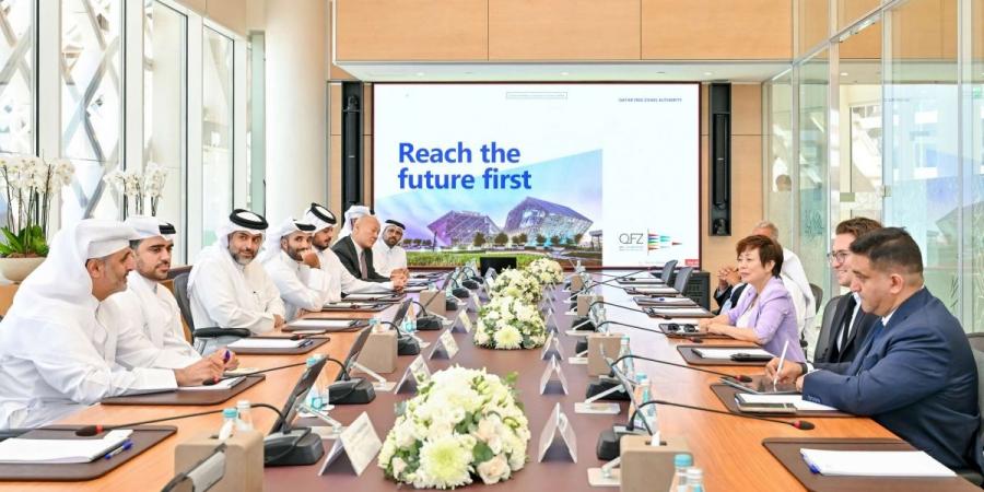 الرئيس التنفيذي لهيئة المناطق الحرة يستعرض فرص التعاون مع وفد من شركة BYD