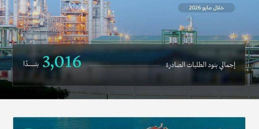 وزارة الصناعة تعالج 763 طلبا لخدمة الفسح الكيميائي خلال مايو 2026