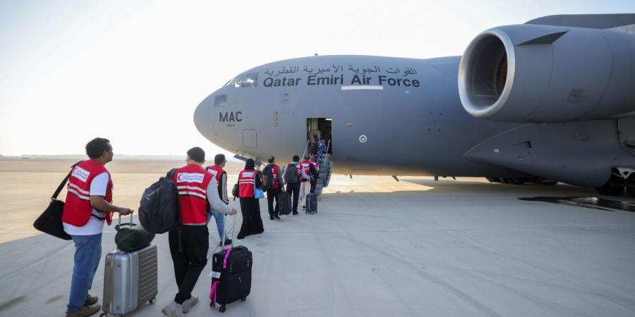 الهلال الأحمر القطري يشارك في الجسر الجوي لإغاثة المتضررين من زلزالي فنزويلا