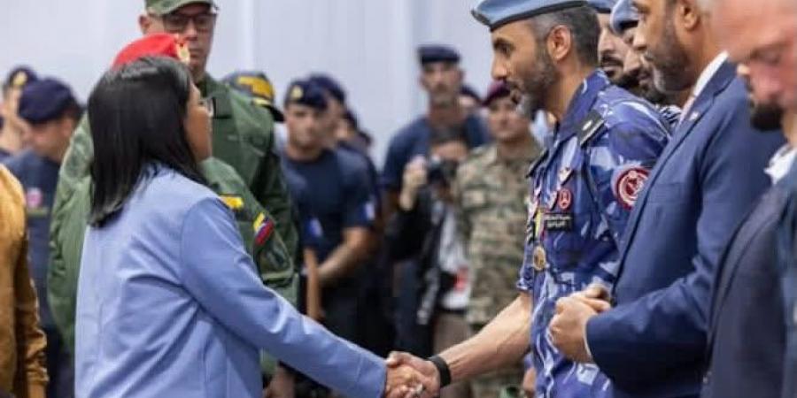 رئيسة فنزويلا تمنح مجموعة البحث والإنقاذ القطرية ميدالية “أبطال فنزويلا”