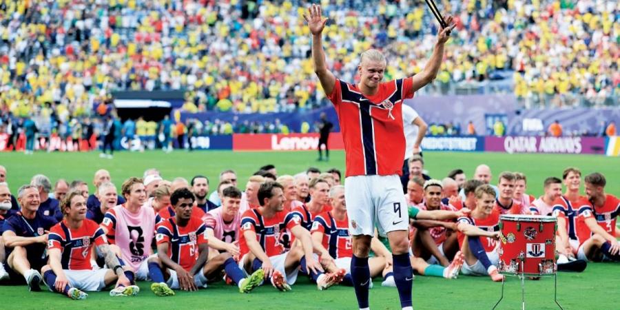 مونديال 2026| النرويج تحتفل على طبول هالاند