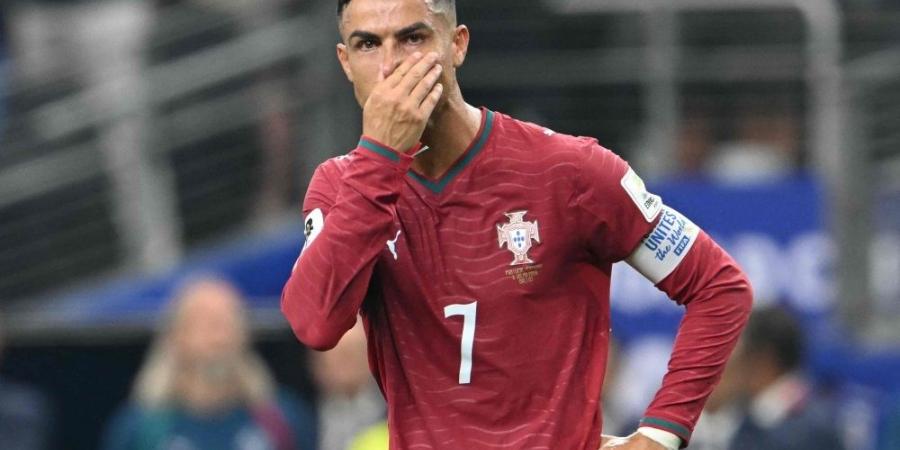 خروج حزين لرونالدو من المونديال