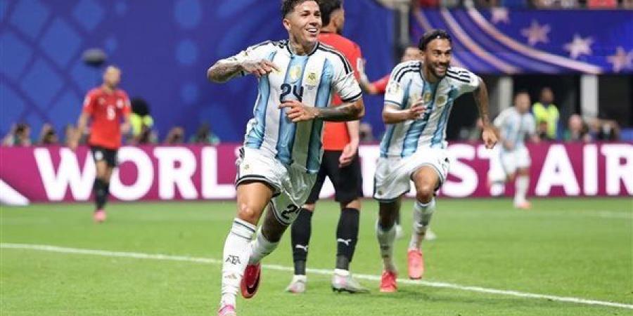لاعب الأرجنتين: هدفي بشباك منتخب مصر الأهم في مسيرتي