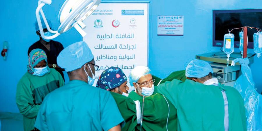 الهلال الأحمر: علاج وعمليات جراحية لـ 750 مريضا بالسودان