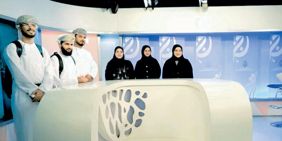 معهد الجزيرة يستقبل طلبة عُمانيين من ذوي الإعاقة البصرية