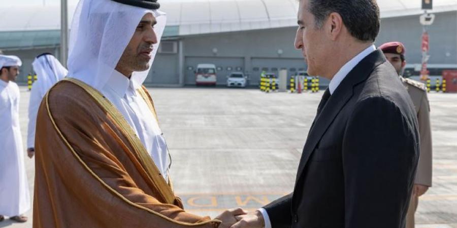 رئيس إقليم كوردستان العراق يصل الدوحة لتقديم العزاء في فقيد الوطن الكبير