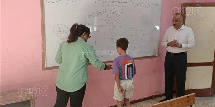 وكيل تعليم بني سويف يشدد على سرعة إنهاء إجراءات قبول التلاميذ الجدد