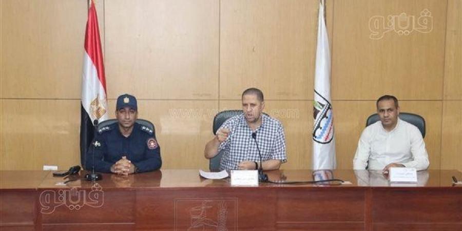 الحماية المدنية تدرب العاملين بديوان بني سويف على مواجهة مخاطر الحرائق