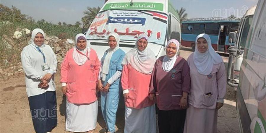 قافلة صحة بني سويف تقدم 2341 خدمة علاجية لأهالي قرية علي زيدان