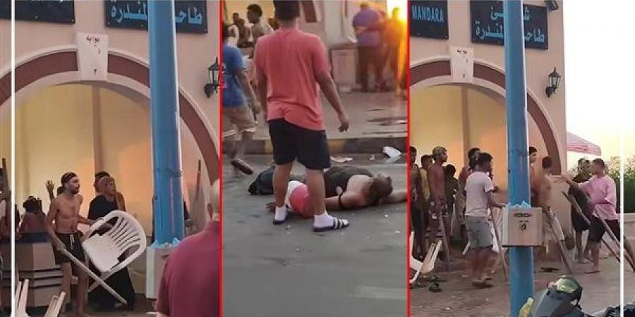 دماء
      على
      رمال
      الإسكندرية،
      تفاصيل
      معركة
      "الأسلحة
      والشوم"
      بين
      رواد
      شاطئ
      المندرة
      بسبب
      دخول
      الحمام
      (فيديو)