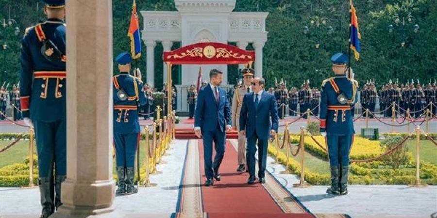 تعزيز
      العلاقات
      السياسية
      والاقتصادية
      تتصدر
      مباحثات
      السيسي
      ورئيس
      الجبل
      الأسود