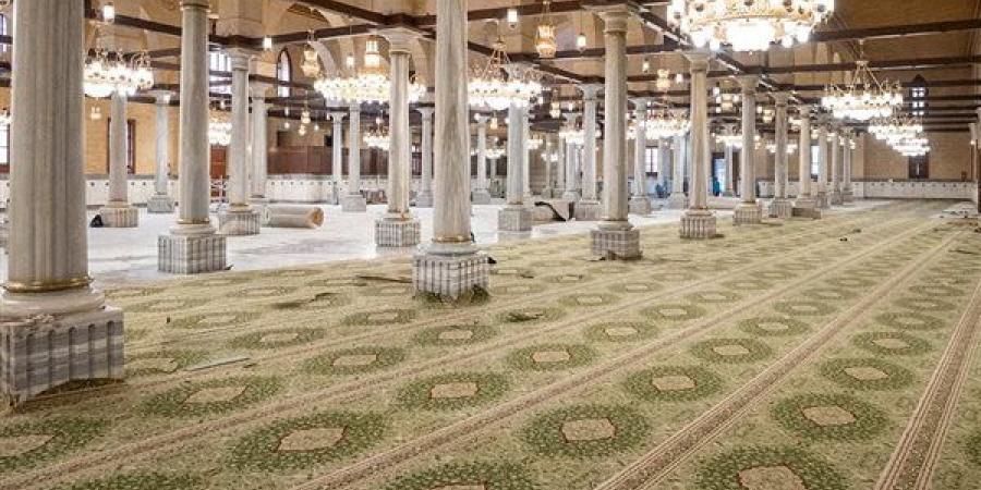 تطوير
      مسجد
      الحسين
      يكتمل،
      افتتاح
      رسمي
      اليوم
      وسجاد
      جديد
      بمواصفات
      عالمية
      (صور)