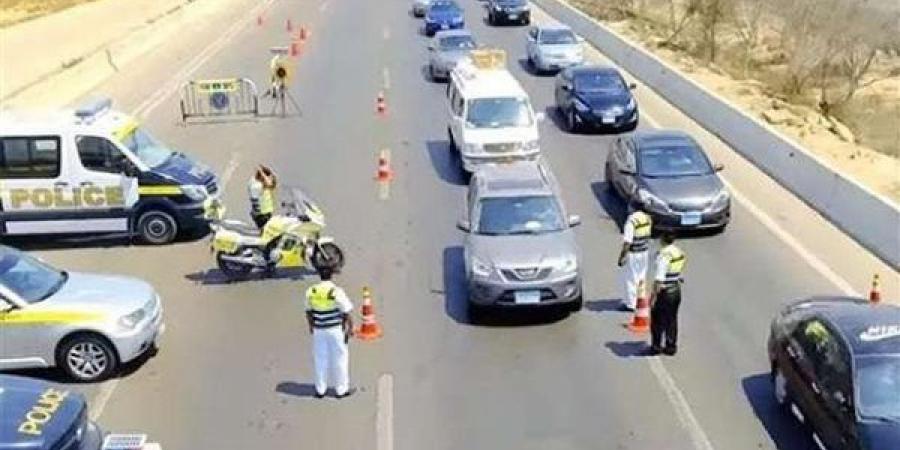 ضبط 110 آلاف مخالفة مرورية وسقوط 46 سائقًا يقودون تحت تأثير المخدرات خلال 24 ساعة