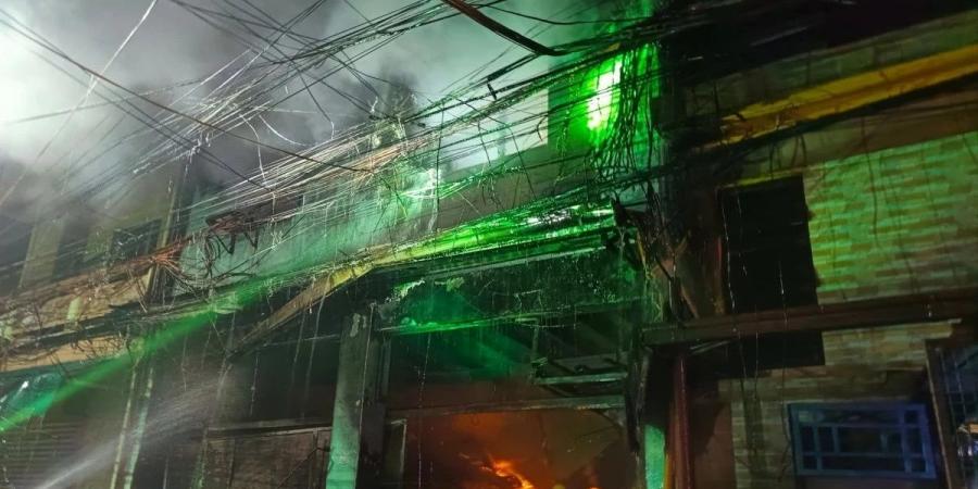 وفاة 5 أشخاص بينهم رضيع إثر حريق بدار سكن في الفلبين