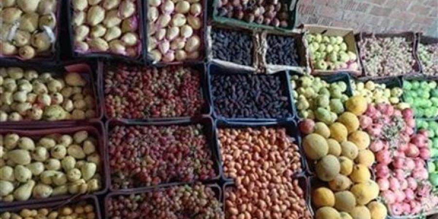 أسعار
      الفاكهة
      اليوم،
      الجوافة
      تبدأ
      من
      15
      جنيها
      والتفاح
      والخوخ
      البلدي
      يلامسان
      الـ
      70