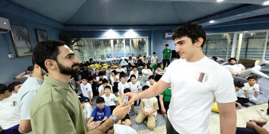 أنشطة تربوية ورياضية وثقافية في مخيم «أثر» الصيفي
