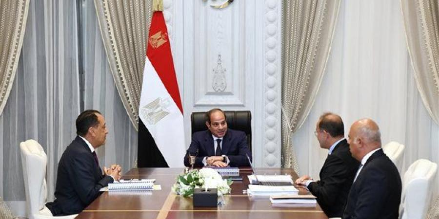 السيسي يتابع مبادرات تحويل القطاع الصناعي للعمل بالطاقة الشمسية وتمويل إعادة تدوير المخلفات الصلبة