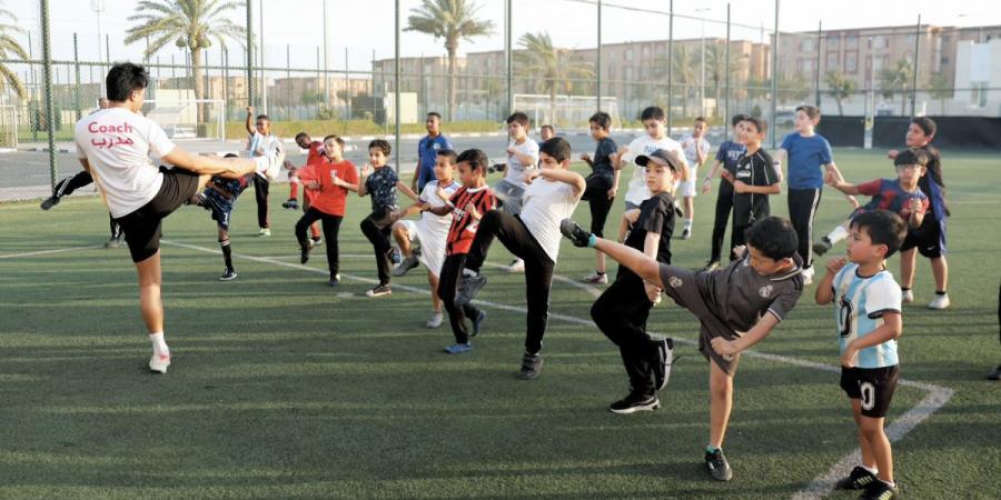 المواي تاي يجذب الأطفال في صيفي الرياضة للجميع