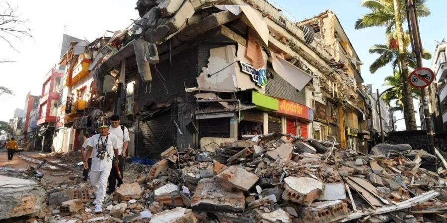  ارتفاع عدد قتلى زلزال كولومبيا إلى 218 شخصا على الأقل