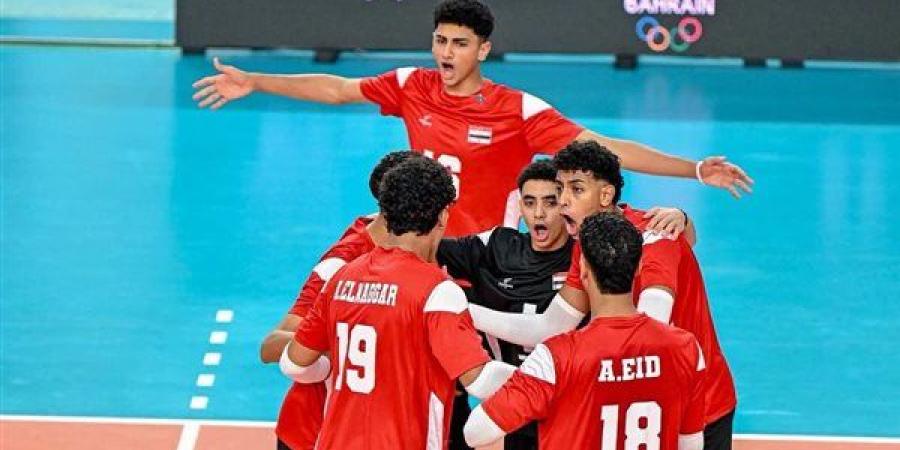 منتخب الناشئين يواصل انطلاقته القوية في البطولة العربية للكرة الطائرة بفوز جديد أمام السعودية