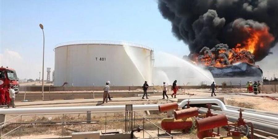 فريق من مكتب النائب العام الليبي يبدأ التحقيق في استهداف مصفاة الزاوية النفطي بالمسيرات
