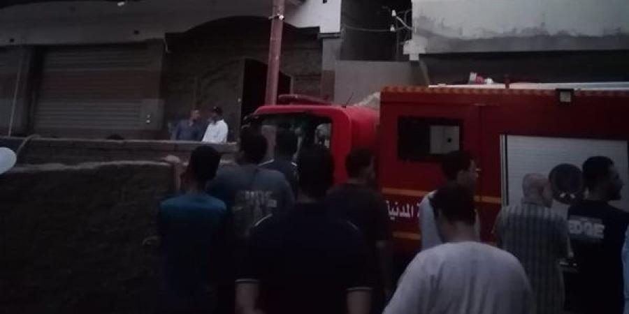 السيطرة على حريق هائل داخل شقة سكنية بكفر الزيات في الغربية