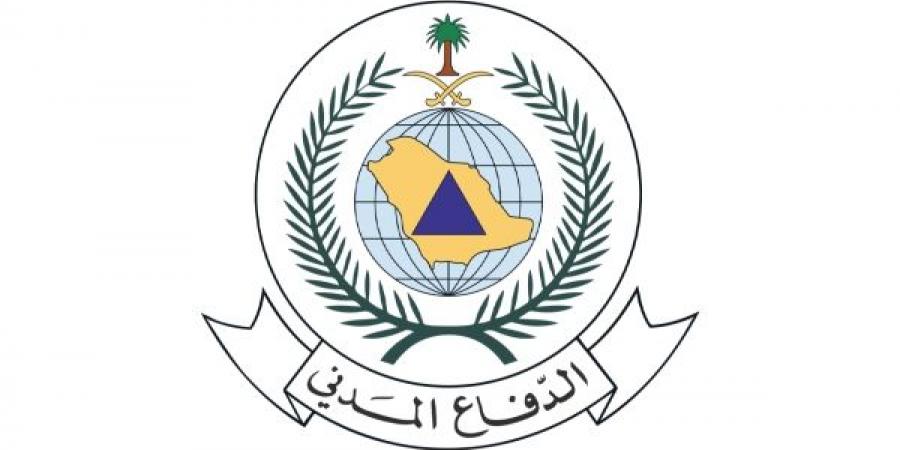 الدفاع المدني يخمد حريقًا في محال تجارية بحي فليج بحفر الباطن