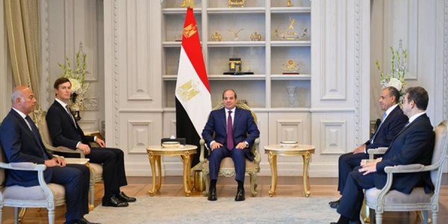 رسائل السيسي لـ صهر الرئيس الأمريكي: أهمية مواصلة العمل من أجل مواجهة التحديات المشتركة.. ضرورة تسوية مختلف الأزمات التي تشهدها المنطقة حفاظًا على الاستقرار الإقليمي