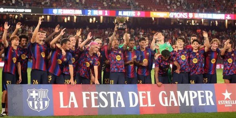 لقطات من تتويج برشلونة بكأس خوان جامبر على حساب الأهلي