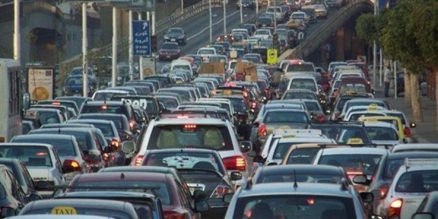 حالة المرور اليوم، كثافات متحركة على المحاور الرئيسية بالقاهرة والجيزة والقليوبية