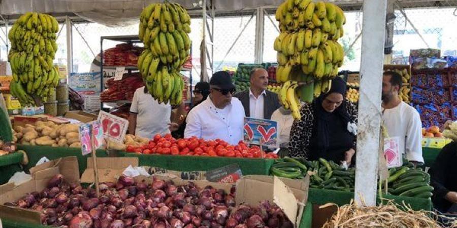 محافظ الدقهلية يتفقد المعرض الدائم للسلع الغذائية بشرق المنصورة