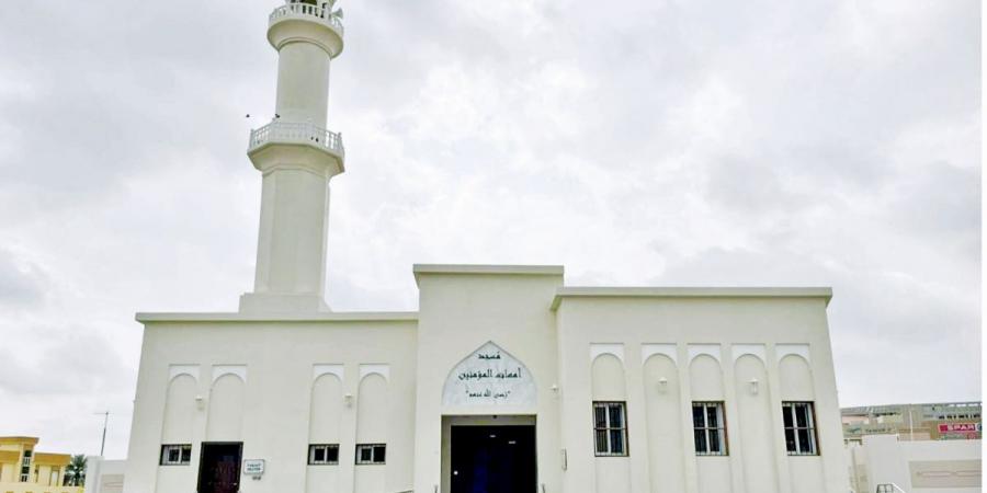 افتتاح مسجد أمهات المؤمنين في حزم المرخية