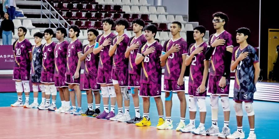 اليوم في ثاني جولات بطولة العالم بالدوحة.. طائرة الناشئين في اختبار فرنسي قوي