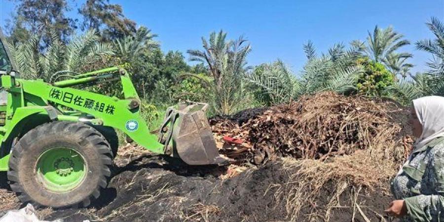 استجابة لشكاوى المواطنين، حملة مكبرة تزيل 3 مكامير فحم عشوائية في كفر البطيخ بدمياط
