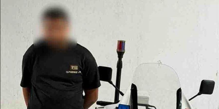 إكسسوارات على موتوسيكل، حيلة موظف لرفع سعر دراجة نارية بمواصفات دراجات الشرطة