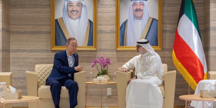وزير الخارجية بحث آخر التطورات الإقليمية مع بان كي مون ومستشار الأمن القومي الكوري